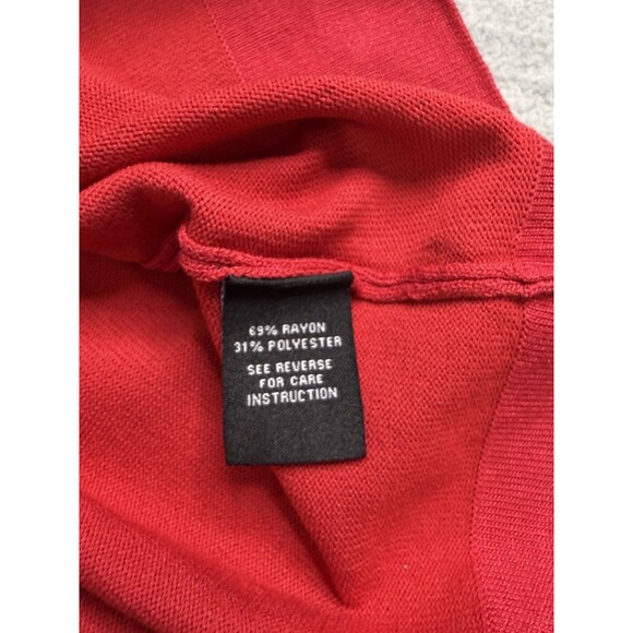 cocobleu sweater Red With Sparkling Gold Size L - Picture 8 of 9